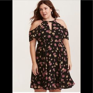 Torrid floral dress